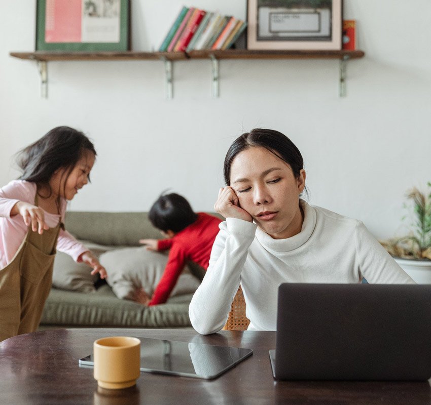 therapy for stressed out mothers and parents